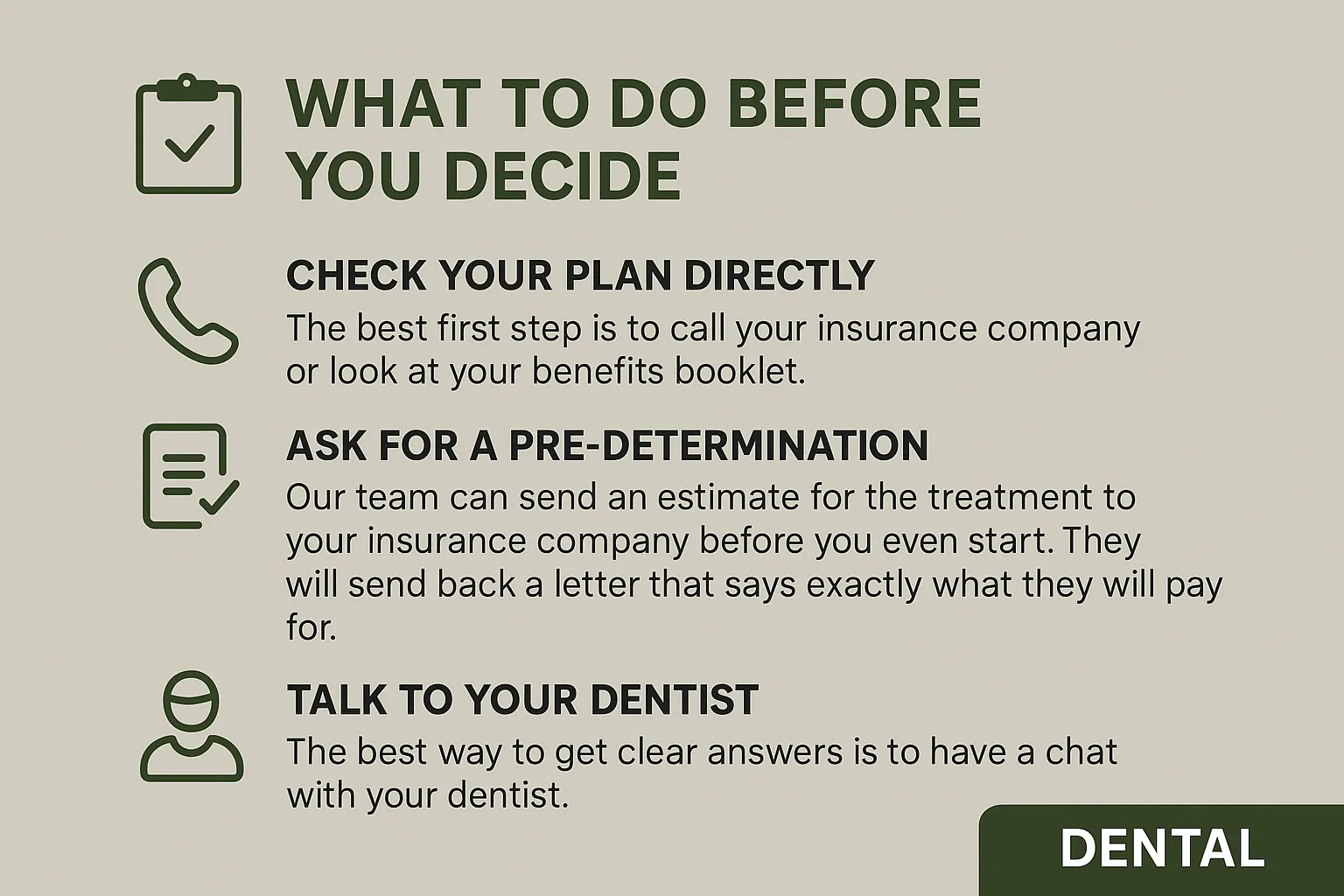 What to Do Before You Decide What to Do Before You Decide